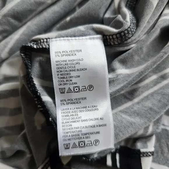 Tommy Bahama Oliana Hawaiian Maxi Dress Size XL Jersey V-neck Side Slit Resort - Picture 7 of 9